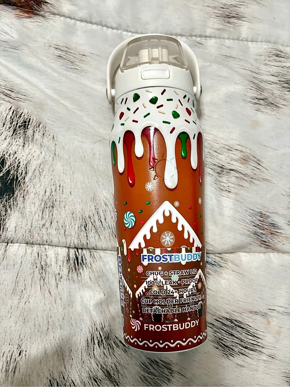 FrostBuddy Christmas FrostBuddy Christmas Insulated Bottle